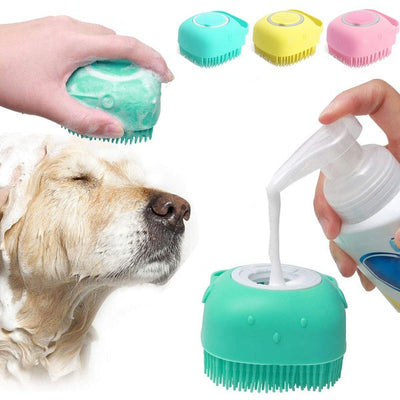 Silicone Bath Massage Gloves Brush
