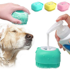 Silicone Bath Massage Gloves Brush